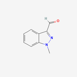 molecular formula C9H8N2O B1314408 1-甲基-1H-吲唑-3-甲醛 CAS No. 4002-83-9