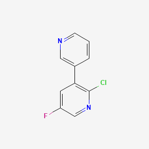 2-Chloro-5-fluoro-3,3'-bipyridine