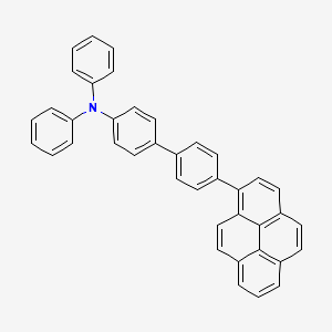 N,N-Diphenyl-4'-(pyren-1-YL)-[1,1'-biphenyl]-4-amine