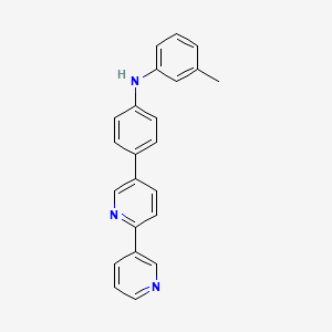 N-(4-([2,3'-Bipyridin]-5-yl)phenyl)-3-methylaniline