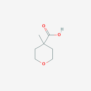 B1314418 4-Methyltetrahydro-2H-pyran-4-carboxylic acid CAS No. 233276-38-5