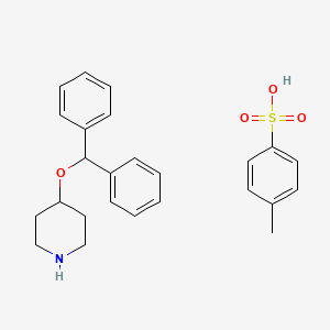 4-(Benzhydryloxy)piperidine 4-methylbenzenesulfonate