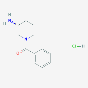 (R)-(3-Aminopiperidin-1-yl)(phenyl)methanonehydrochloride