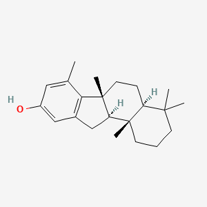 (4aS,6aR,11aR,11bS)-4,4,6a,7,11b-Pentamethyl-2,3,4,4a,5,6,6a,11,11a,11b-decahydro-1H-benzo[a]fluoren-9-ol