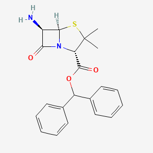 benzhydryl (2S,5R,6R)-6-amino-3,3-dimethyl-7-oxo-4-thia-1-azabicyclo[3.2.0]heptane-2-carboxylate