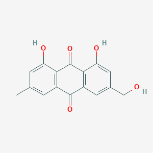 1,8-Dihydroxy-3-(hydroxymethyl)-6-methylanthracene-9,10-dione