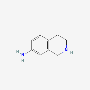 molecular formula C9H12N2 B1314433 1,2,3,4-四氢异喹啉-7-胺 CAS No. 72299-68-4