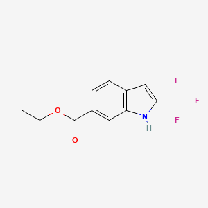 Ethyl2-(trifluoromethyl)-1H-indole-6-carboxylate