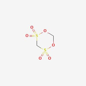 molecular formula C2H4O6S2 B1314445 1,5,2,4-Dioxadithiane 2,2,4,4-tetraoxide CAS No. 99591-74-9