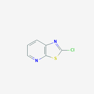molecular formula C6H3ClN2S B1314447 2-氯噻唑并[5,4-b]吡啶 CAS No. 91524-96-8