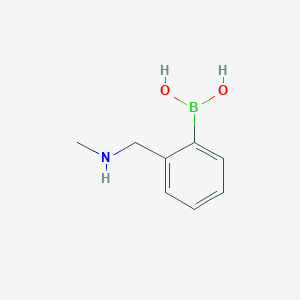 B1314463 (2-((Methylamino)methyl)phenyl)boronic acid CAS No. 365245-83-6