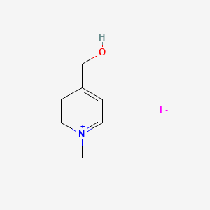 B1314469 4-(Hydroxymethyl)-1-methylpyridinium iodide CAS No. 6457-57-4
