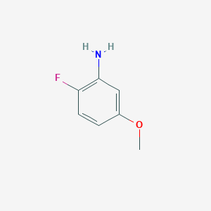 molecular formula C7H8FNO B1314495 2-氟-5-甲氧基苯胺 CAS No. 62257-15-2