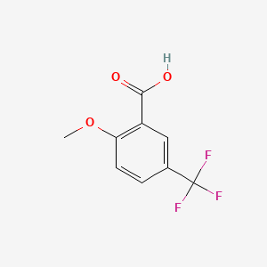 B1314515 2-Methoxy-5-(trifluoromethyl)benzoic acid CAS No. 4864-01-1