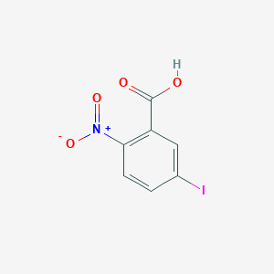 molecular formula C7H4INO4 B1314527 5-碘-2-硝基苯甲酸 CAS No. 35674-28-3