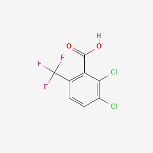 molecular formula C8H3Cl2F3O2 B1314545 2,3-二氯-6-(三氟甲基)苯甲酸 CAS No. 25922-43-4