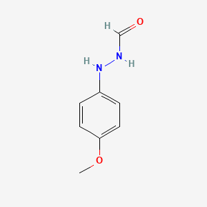 Hydrazinecarboxaldehyde, 2-(4-methoxyphenyl)-