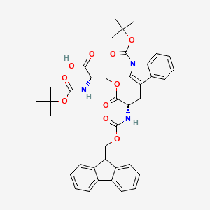 Boc-Ser(1)-OH.Fmoc-Trp(Boc)-(1)