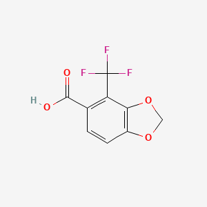 4-(Trifluoromethyl)benzo[d][1,3]dioxole-5-carboxylic acid