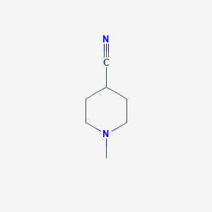 molecular formula C7H12N2 B1314567 1-甲基哌啶-4-腈 CAS No. 20691-92-3