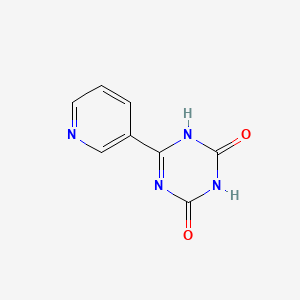 6-(Pyridin-3-yl)-1,3,5-triazine-2,4(1H,3H)-dione