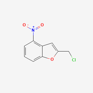 2-(Chloromethyl)-4-nitrobenzofuran