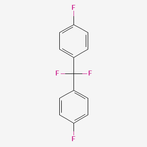 B1314578 Bis(4-fluorophenyl)difluoromethane CAS No. 339-27-5