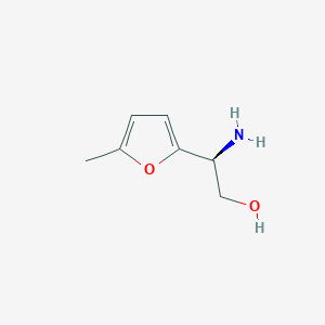 (S)-2-Amino-2-(5-methylfuran-2-yl)ethanol