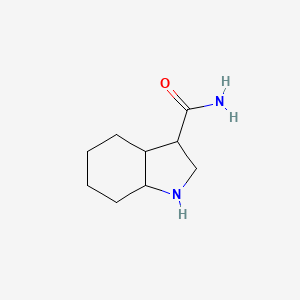 octahydro-1H-indole-3-carboxamide