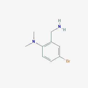 2-(Aminomethyl)-4-bromo-N,N-dimethylaniline