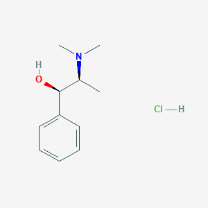 molecular formula C11H17NO.ClH<br>C11H18ClNO B131458 l-Methylephedrine hydrochloride CAS No. 18760-80-0