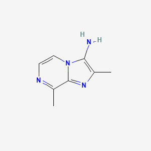 2,8-Dimethylimidazo[1,2-a]pyrazin-3-amine