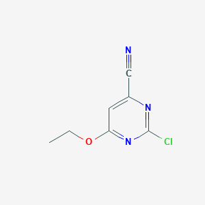 2-Chloro-6-ethoxypyrimidine-4-carbonitrile