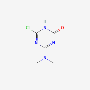 4-Chloro-6-(dimethylamino)-1,3,5-triazin-2(1H)-one