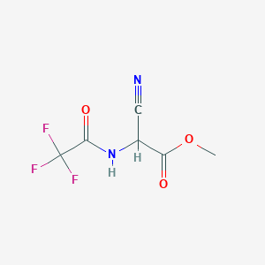 Methyl 2-cyano-2-(2,2,2-trifluoroacetamido)acetate