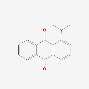 molecular formula C17H14O2 B13145973 1-(Propan-2-yl)anthracene-9,10-dione CAS No. 52868-95-8