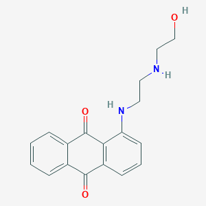 9,10-Anthracenedione, 1-[[2-[(2-hydroxyethyl)amino]ethyl]amino]-