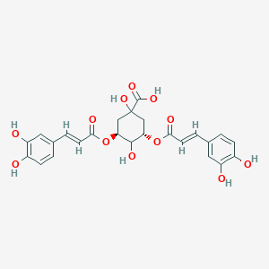 molecular formula C25H24O12 B13146026 3,5-Di-caffeoylquinic acid 