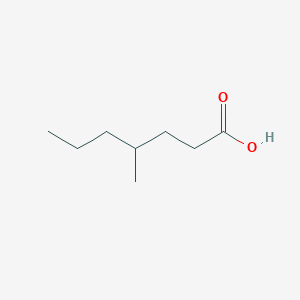 molecular formula C8H16O2 B1314603 4-甲基庚酸 CAS No. 3302-03-2