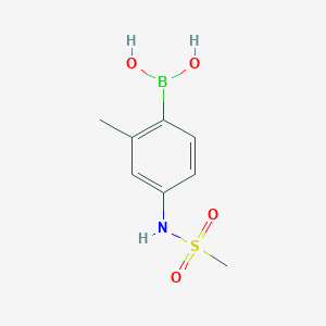 (2-Methyl-4-(methylsulfonamido)phenyl)boronic acid