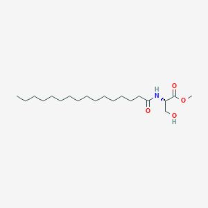 molecular formula C20H39NO4 B13146092 (S)-Methyl 3-hydroxy-2-palmitamidopropanoate 