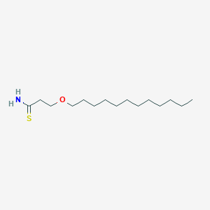 3-(Dodecyloxy)propanethioamide