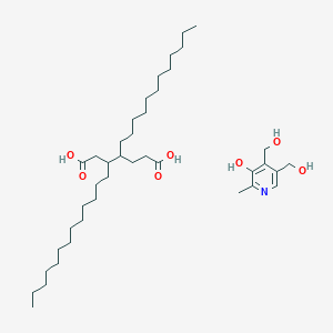 molecular formula C40H73NO7 B13146105 Pyridoxine3,4-dipalmitate 