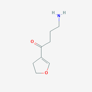 4-Amino-1-(4,5-dihydrofuran-3-yl)butan-1-one