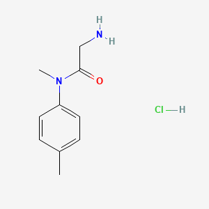 2-Amino-N-methyl-N-(p-tolyl)acetamide hydrochloride