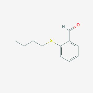 molecular formula C11H14OS B1314621 2-(丁基硫基)苯甲醛 CAS No. 91827-97-3