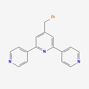 4-(bromomethyl)-2,6-dipyridin-4-ylpyridine