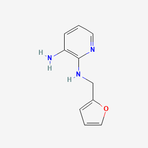 molecular formula C10H11N3O B1314623 N2-(2-呋喃甲基)-2,3-吡啶二胺 CAS No. 90518-36-8