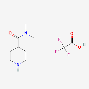 N,N-Dimethylpiperidine-4-carboxamide 2,2,2-trifluoroacetate