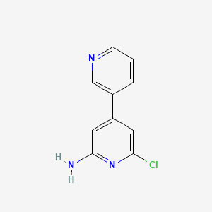 6'-Chloro-[3,4'-bipyridin]-2'-amine